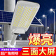 遠盛達2025新款太陽能戶外庭院燈家用新型照明燈超亮大功率農村強光路燈 40000W爆亮+遙控定時+光照500㎡