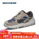 斯凱奇（Skechers）秋季男鞋輕便機能怪獸鞋系列潮流老爹鞋舒適百搭日常運動(dòng)休閑鞋