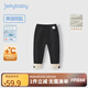 JELLYBABY女童加絨打底褲中小童冬款加厚褲子寶寶秋裝長褲【2024秋冬新品】 黑色 120 CM
