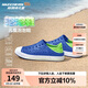 Skechers斯凱奇童鞋男童夏季透氣一腳套網(wǎng)速休閑涼鞋洞洞鞋91995L