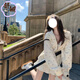 舒翎美式復(fù)古少女感bm風(fēng)衛(wèi)衣外套女秋2025新款薄款連帽開(kāi)衫慵懶風(fēng)上衣 碎花杏色【春秋】 薄款 L 106-125斤