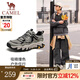 駱駝（CAMEL）【山城】男鞋戶(hù)外登山鞋網(wǎng)面透氣男士厚底跑步休閑運動(dòng)鞋子 G15S342004 淺綠 四季款 42