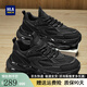 海瀾之家男鞋秋冬2025新款鞋子男網(wǎng)面老爹鞋黑色運(yùn)動鞋增高男士厚底休閑鞋 黑色 【秋冬熱賣】 42
