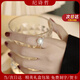 紀(jì)詩(shī)哲珍珠戒指女奢侈氣質(zhì)時(shí)尚食指戒活口情人節(jié)紀(jì)念日生日禮送女友老婆 本地倉(cāng)當(dāng)/次日達(dá)