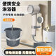 八海鳥免插電電動(dòng)淋浴花灑自吸泵噴頭戶外簡(jiǎn)易便攜洗澡神器移動(dòng)抽水電泵