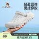 駱駝（CAMEL）洞洞鞋夏季戶(hù)外拖鞋男女包頭沙灘鞋開(kāi)車(chē)涼鞋F14B834610