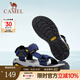 駱駝（CAMEL）涼鞋男 夏季戶(hù)外沙灘鞋涼鞋防滑涉水平底男鞋 深藍 43