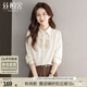 絲柏舍新中式襯衫2025春裝新款女裝國風(fēng)刺繡寬松款長(cháng)袖上衣