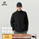 諾詩(shī)蘭24秋冬新款男士立領(lǐng)棉服基礎(chǔ)款百搭防潑水保暖外套男NPJET5562E 純黑色 2XL (185)