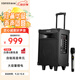 漫步者（EDIFIER）D3-8s 8英寸專業(yè)廣場(chǎng)舞音響 藍(lán)牙拉桿音箱 戶外音響 標(biāo)配無線麥克風(fēng) 高保真家用