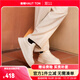 皓頓（HAUT TON）【蘇醒春晚同款】男女同款厚底小白鞋2025新款白色休閑板鞋情侶款 米白色【男款】 41 -適合運動(dòng)鞋42碼