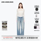 ANN ANDELMAN官方直營(yíng) 2025新品皮膚衣內(nèi)搭吊帶背心罩衫女修身長(zhǎng)袖上衣 白色 S