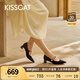 KISSCAT接吻貓25年春季心動信號都市時裝時尚尖頭瑪麗珍鞋KA65122-13 星河許愿鏈（羊絨） 39