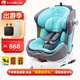 innokids兒童安全座椅0-12歲嬰兒車(chē)載寶寶汽車(chē)用樂(lè )迪寶貝夢(mèng)幻守護者可旋轉 天使藍【i-Size認證+單手360°旋轉】
