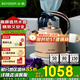 北鼎（Buydeem） 電水壺電熱水壺機械式電熱水壺家用燒水壺開(kāi)水壺不銹鋼進(jìn)口控溫器燒水器輕奢復古禮品包裝 1.2L 【香檳黃】K208|輕奢璀璨 | 高顏值