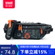國王路亞路亞包多功能小腰包斜挎單肩包釣魚(yú)漁具包耐磨防潑水 青黑色 