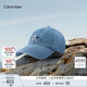 Calvin KleinJeans男女同款簡(jiǎn)約ck刺繡字母潮流復古彎檐牛仔棒球帽禮物HX0278