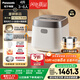 松下（Panasonic）【國家補貼20%】飯光光2.0電飯煲0涂層IH加熱家用電飯鍋4-5人無(wú)涂層不銹鋼一級能效4升SR-HNS152-W