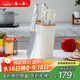 張小泉皓月系列六件套菜刀切片刀水果刀斬骨刀剪刀 D300191