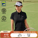 FILA 斐樂(lè )官方女子針織短袖POLO衫2025夏季新款網(wǎng)球運動(dòng)防曬上衣
