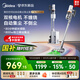 美的（Midea）吸塵器F10station自動(dòng)集塵吸塵器廣角綠光顯塵大吸力無(wú)線(xiàn)手持家用掃地F10S【國家補貼】