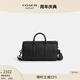 蔻馳（COACH）奧萊男士VENTURER 27號(hào)行李包手提包牛皮 QB/黑色