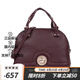 VERSACE JEANS COUTURE范思哲 VERSACE 女士黑色聚酯纖維手提單肩斜挎包七夕禮物送女友 1VSBBM4 70786
