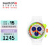 斯沃琪（Swatch）瑞士手表 BIG BOLD系列 霓虹果凍 開學(xué)禮物時(shí)尚石英表SB02K100