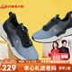 足力健老人鞋中老年運(yùn)動休閑鞋助力健步鞋25010019J藍(lán)/黑 男 40