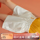 ASK JUNIOR女童褲子夏薄款中大童時(shí)尚純色休閑純棉牛仔短褲 白色 160cm 