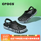 CROCS卡駱馳洞洞鞋女鞋25夏季新款男鞋戶外涉水鞋沙灘鞋情侶涼鞋拖鞋女 205089-066貝雅卡駱班/黑色 37-38 (230mm)