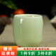 沉弗茶杯龍泉青瓷冰裂茶杯紫砂陶瓷茶具創(chuàng  )意茶杯泡茶杯情侶杯多色杯 六色杯&弟米黃 1個(gè)