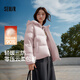 森馬（Semir）羽絨服女90絨可愛(ài)花苞帽2025冬休閑通勤三防厚外套109725113028