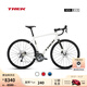 崔克（TREK）公路車(chē) DOMANE AL 4 輕量化碳纖維前叉油壓碟剎礫石路公路自行車(chē) 時(shí)代白色 門(mén)店提取 56CM（建議身高177-182CM） 20速