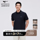七匹狼短袖T恤夏季新品時(shí)尚百搭三角標純棉凈色短袖翻領(lǐng)POLO男士t恤 101(藏青) XL 175/92A