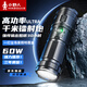 小野人手電筒強光超亮超長(cháng)續航24小時(shí)流明軍巡邏工作登山200000穿天炮