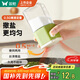 雙槍定量鹽罐子調(diào)料盒調(diào)料罐調(diào)味盒控鹽罐鹽瓶通用調(diào)料瓶綠色款200ml 