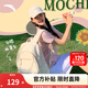 安踏（ANTA）麻薯包 男女夏季潮流雙肩包電腦包學(xué)生書(shū)包校園經(jīng)典復古帆布包 淺米白【24L】 均碼（約24L）
