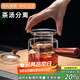 束氏高硼硅玻璃壺煮茶器泡茶壺可過(guò)濾側把耐熱玻璃壺可加熱教師節送禮
