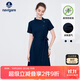 Navigare意大利小帆船女士短袖Polo裙收腰連衣裙2322874503 藍 XL
