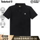 Timberland添柏嵐polo衫男夏季日常商務(wù)休閑寬松透氣短袖跑步健身T恤A6R29 黑色/水洗做舊/A6R29001 L 180