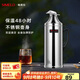 SIMELO施美樂(lè )玻璃內膽保溫瓶不銹鋼外殼熱水瓶大容量暖水瓶保溫壺 精鋼鴨嘴亮光 2L (不銹鋼壺身)