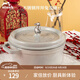 琺寶（staub） 鍋蓋把手配件琺瑯鑄鐵鍋動(dòng)物鍋蓋捏手鍋蓋滴蓋鏑手柄蓋帽鍋具 拜拜兔捏手