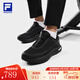 斐樂(lè)（FILA）黃景瑜同款官方男鞋BOA柔云健步1+跑步鞋男鞋2025秋運(yùn)動(dòng)鞋 黑-GD 42