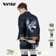 EVISU男海鷗雄鷹牛仔夾克男2ESHTM3DJ115XXCT 牛仔藍 M