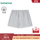 熱風(fēng)家居褲2025年新款男士簡(jiǎn)約梭織阿羅褲淺色棉感沙灘短褲 09灰色 XL