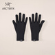 ARC'TERYX始祖鳥(niǎo) RHO GLOVE 男女同款 手套 BLACK/黑色 M