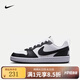 NIKE官方正品兒童2025夏季新款運動鞋court學生潮流低幫板鞋休閑鞋 DV5456-131 40