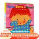英文原版繪本Toes Ears Nose紙板翻翻書 Karen Katz 卡倫卡茨 身體認知