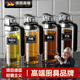 WCZ德國高端玻璃油壺廚房油瓶油罐家用油壸掛油大調(diào)料瓶醬油醋組合 450ml加標簽+防滑底圈